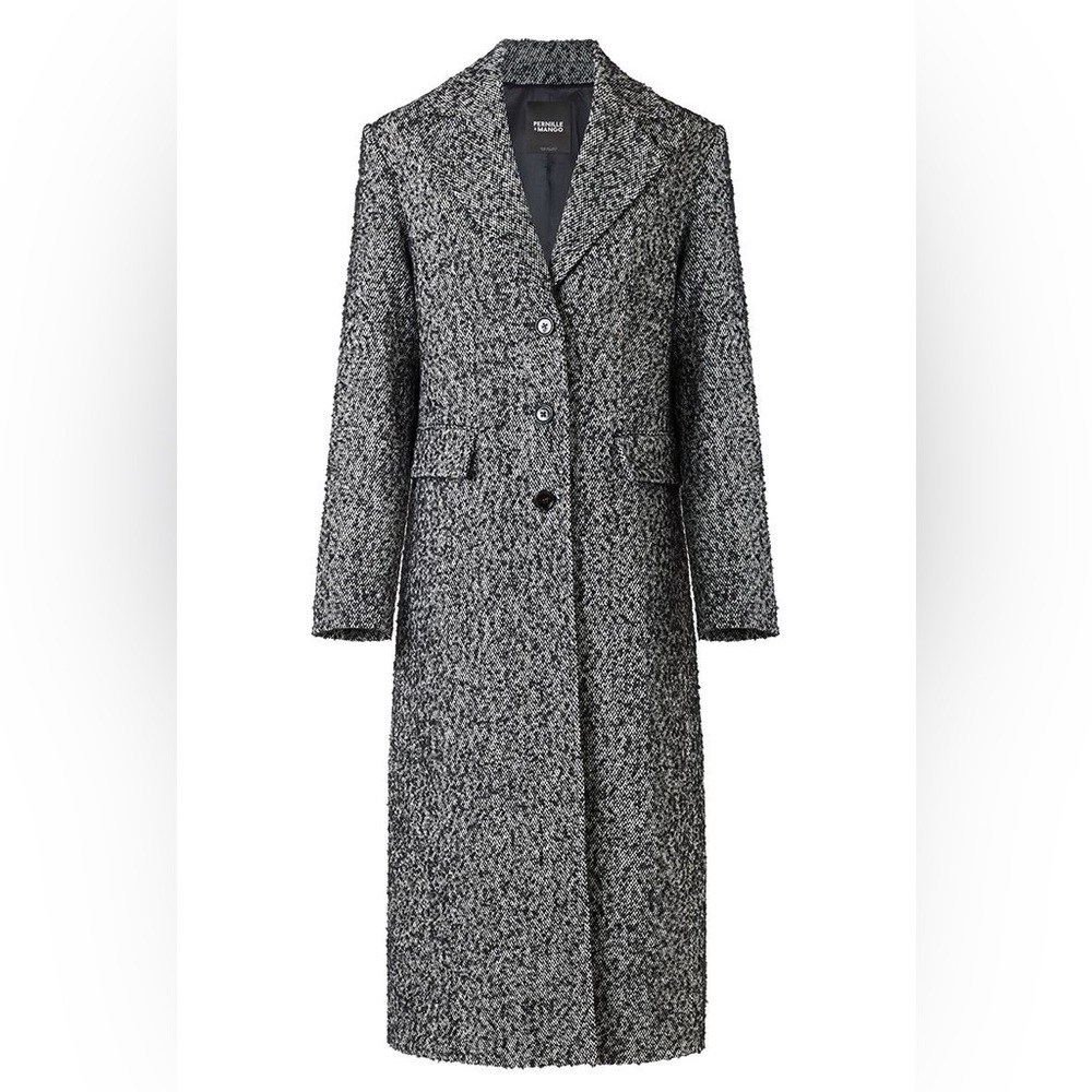 Mango Pernille x Mango Gray Coat Size Medium